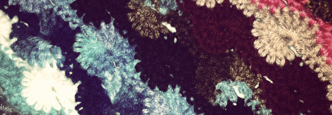 Scrap Yarn Crochet Blanket
